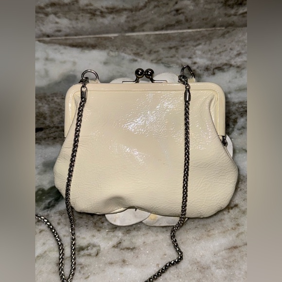 Brighton Creme Rosalie 3D Flower MINI Clutch Shoulder Bag - Picture 5 of 13